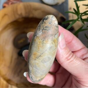 Natural Stone shiva crystal. Picture jasper shiva